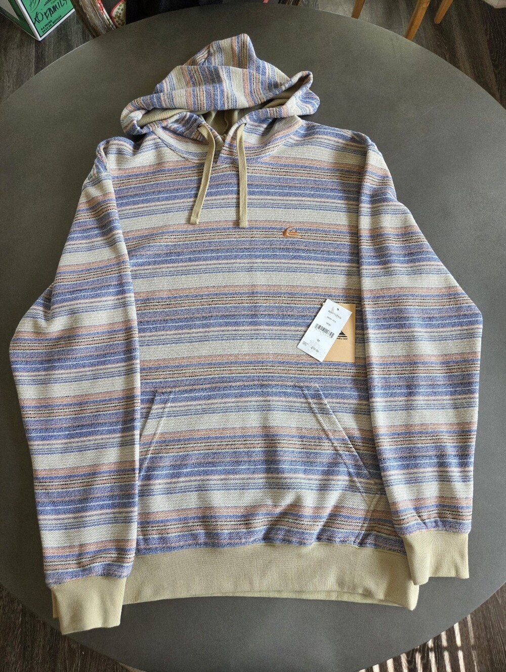 Quiksilver Mens Great Otway Hoodie NWT $70 Size Medium